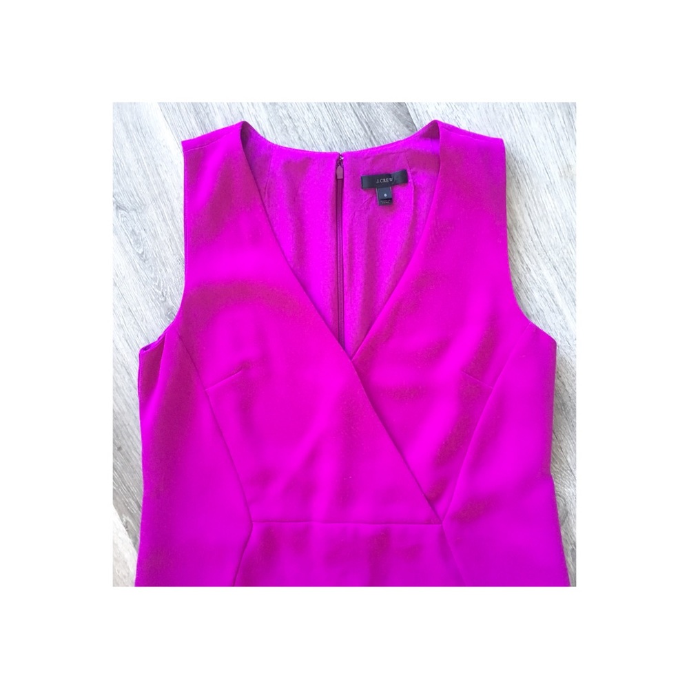 J. Crew • Crepe Crossover Dress - Picture 5 of 7